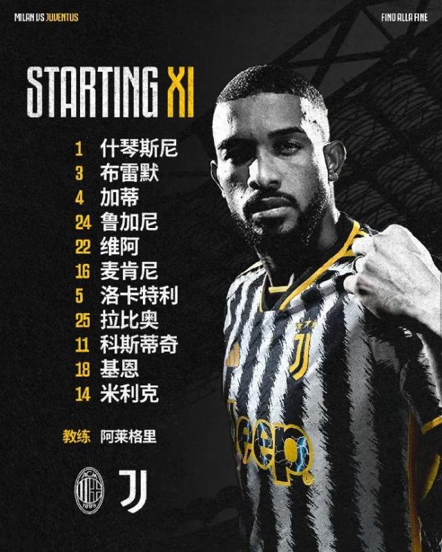 半岛体育APP-【意甲】反戈一击！洛卡特利神来之笔，尤文1比0米兰